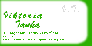 viktoria tanka business card